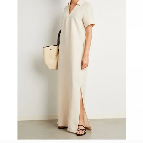 Banana Republic Cream Maxi Dress - Picture 2 of 3